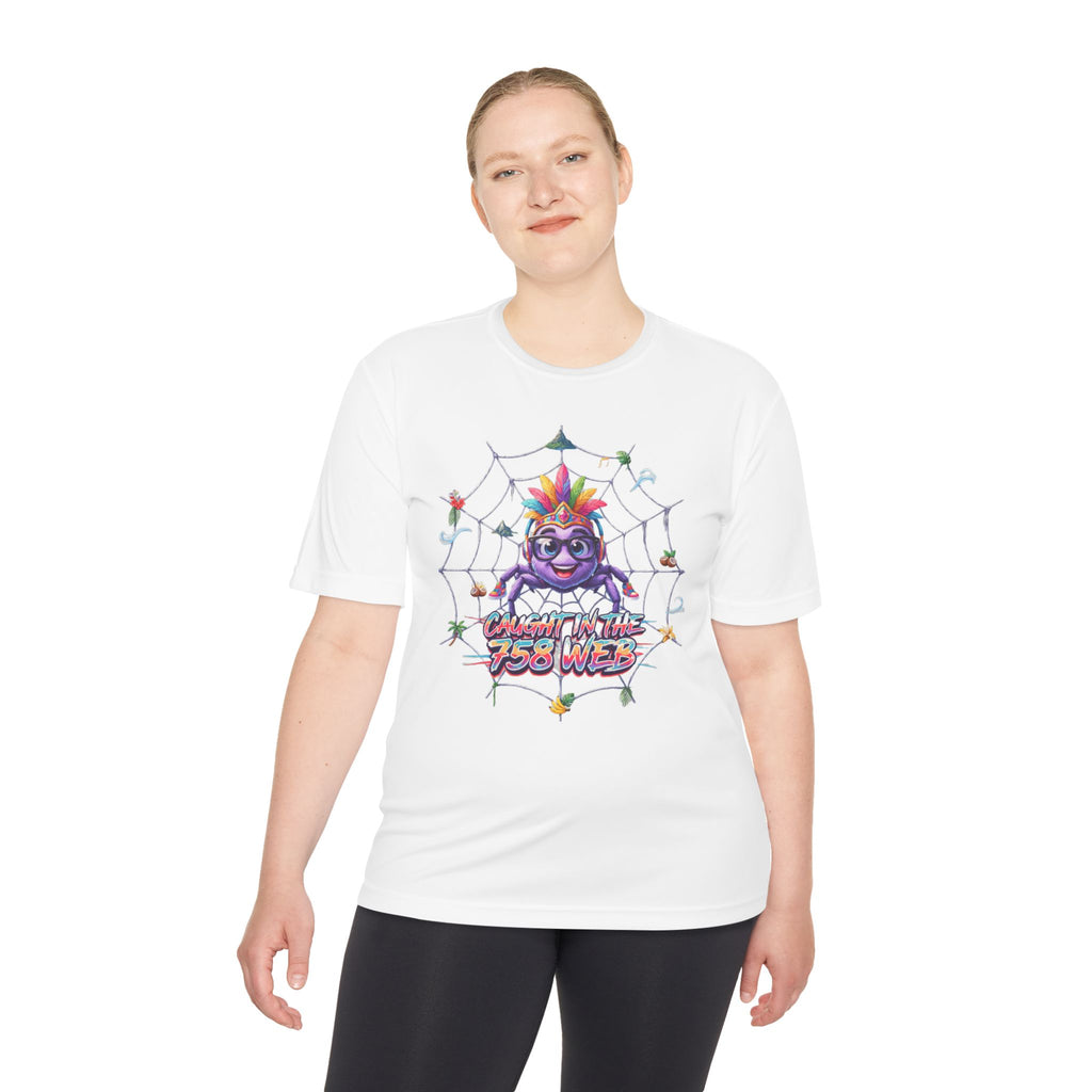 Spider Pride Tee — Colorful Rainbow Spider "Catch Me If You Can" Graphic Shirt