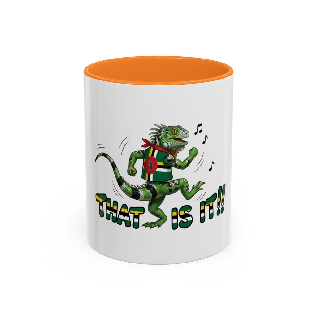 Iguana Dancing 'That Is It!!' Coffee Mug (11oz/15oz)