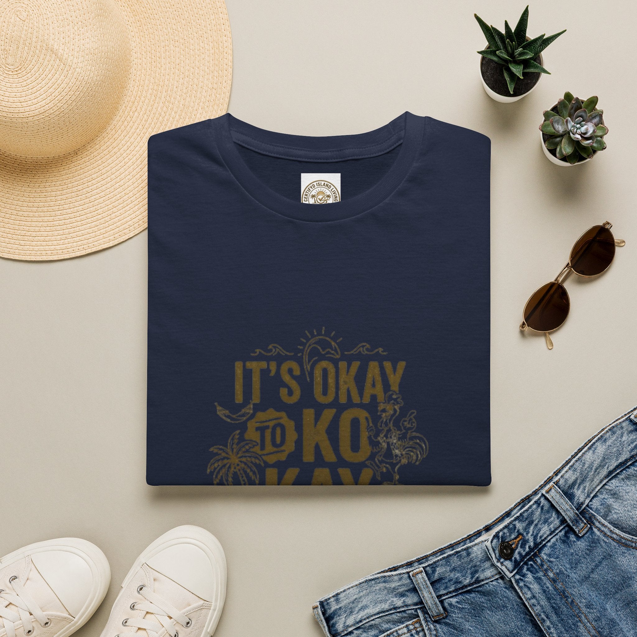 It’s Okay to Kokay T-Shirt — Positive Tropical Graphic Tee