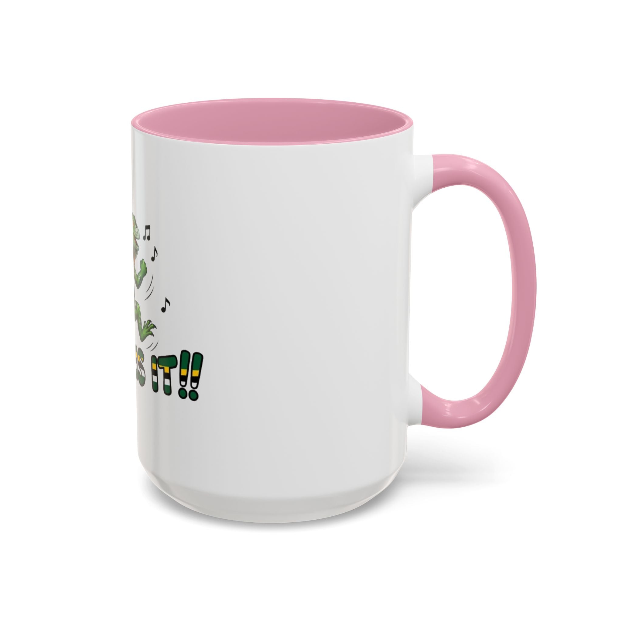 Iguana Dancing 'That Is It!!' Coffee Mug (11oz/15oz)