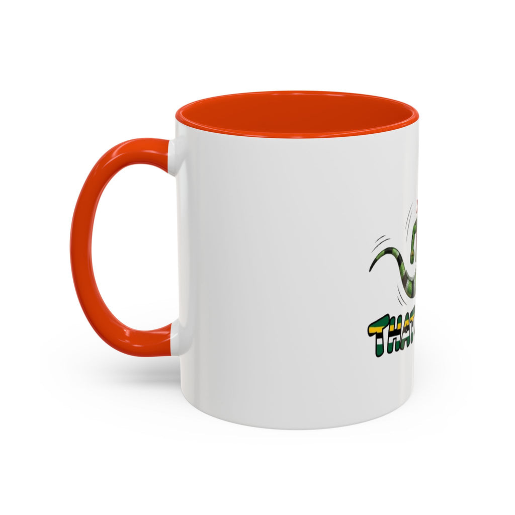Iguana Dancing 'That Is It!!' Coffee Mug (11oz/15oz)