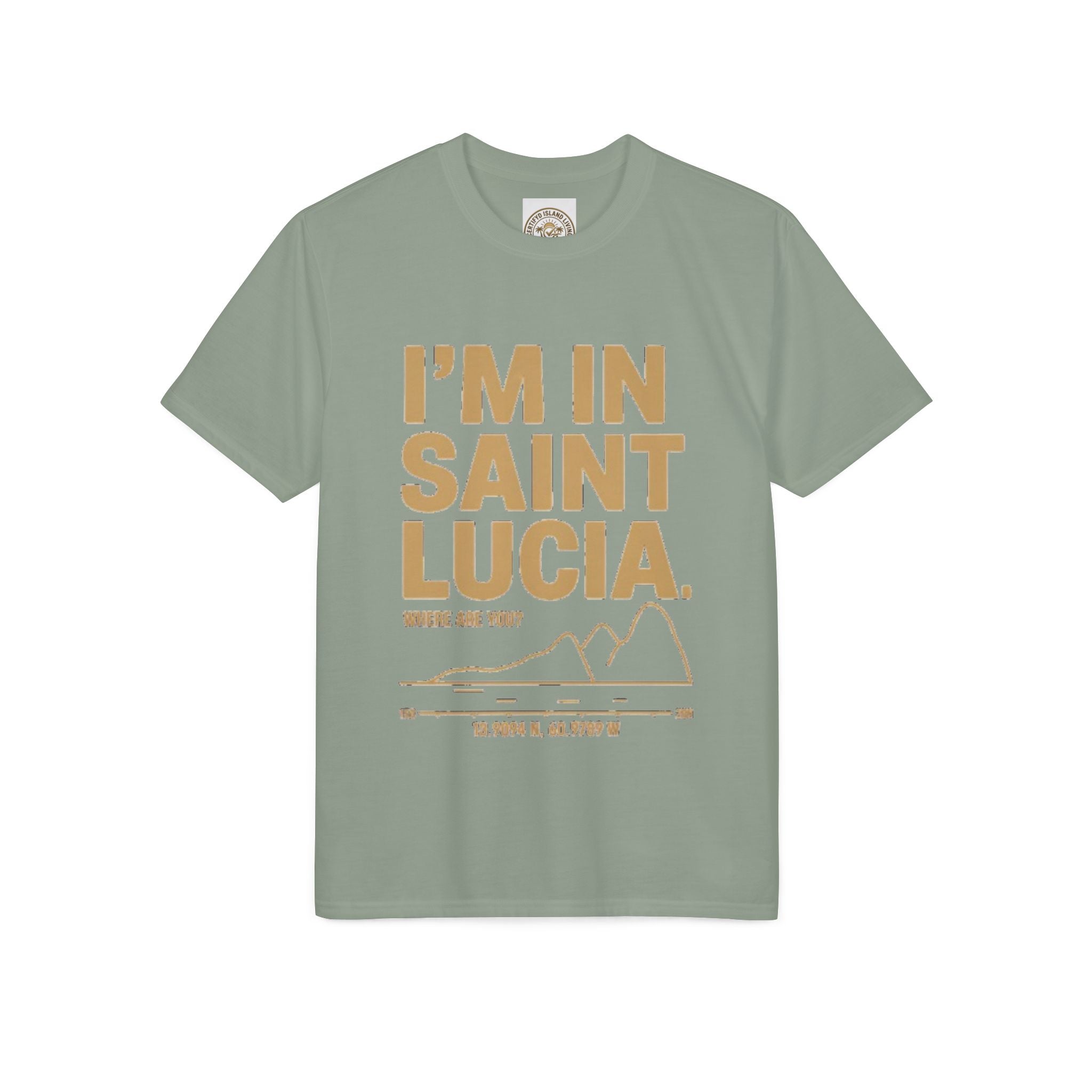 Saint Lucia T-Shirt "I'm In Saint Lucia" - Island Vacation Tee