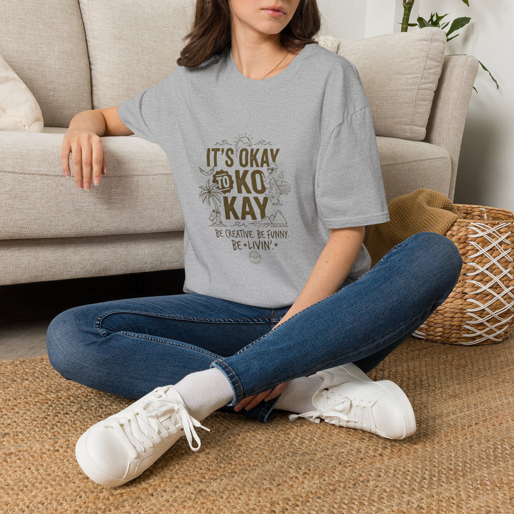 It’s Okay to Kokay T-Shirt — Positive Tropical Graphic Tee