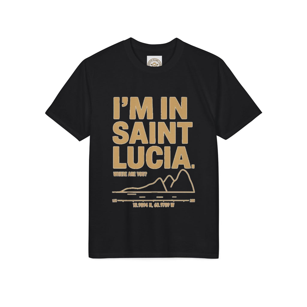 Saint Lucia T-Shirt "I'm In Saint Lucia" - Island Vacation Tee
