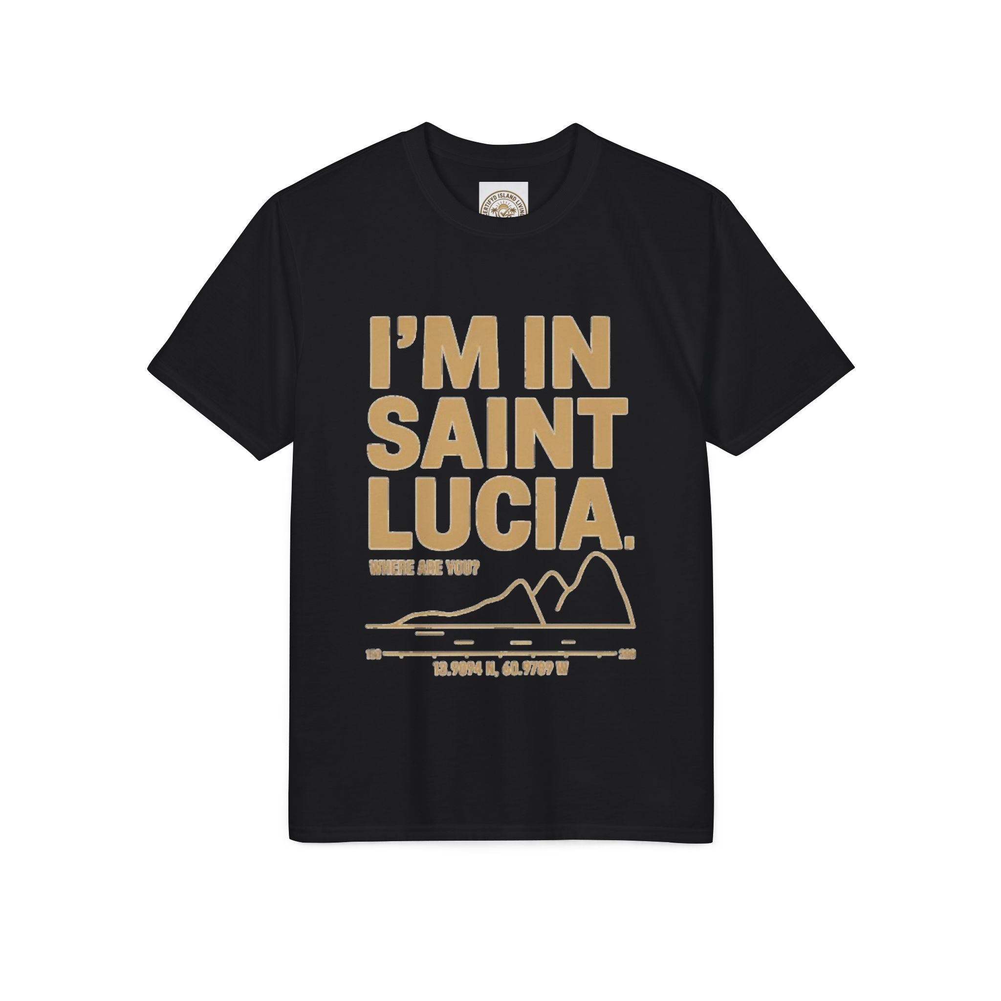 Saint Lucia T-Shirt "I'm In Saint Lucia" - Island Vacation Tee