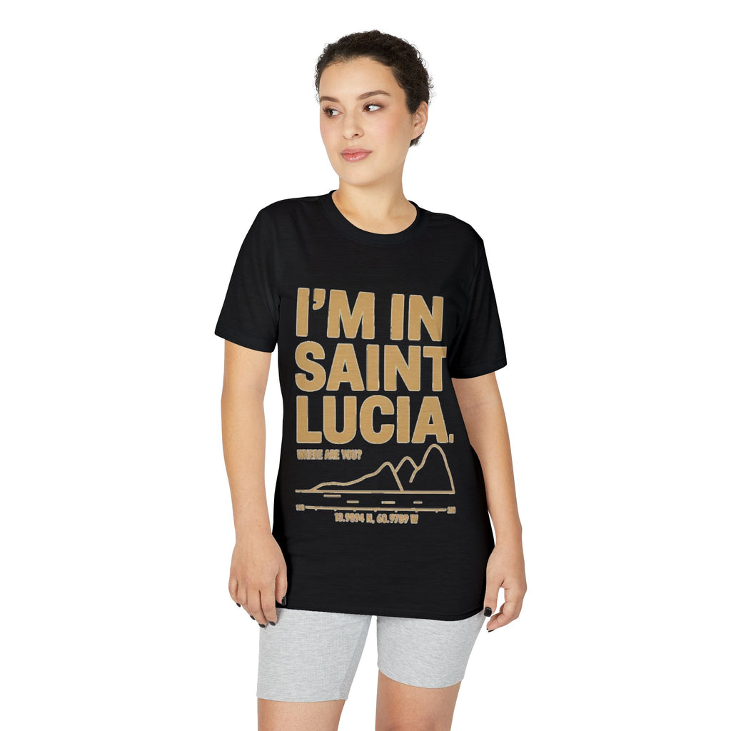 Saint Lucia T-Shirt "I'm In Saint Lucia" - Island Vacation Tee