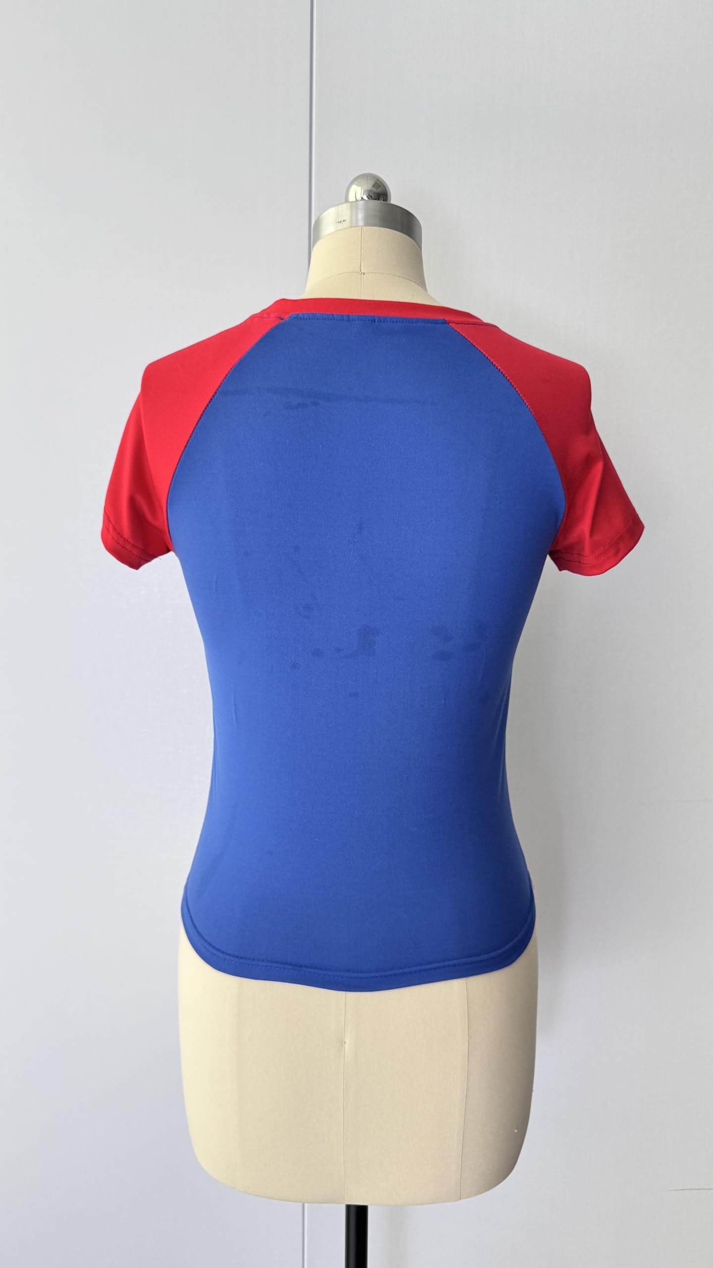 Y2K Baby Tees for Women Graphic Short Sleeve Crop Tops Slim Fit Jersey Vintage 2000s Streetwear
