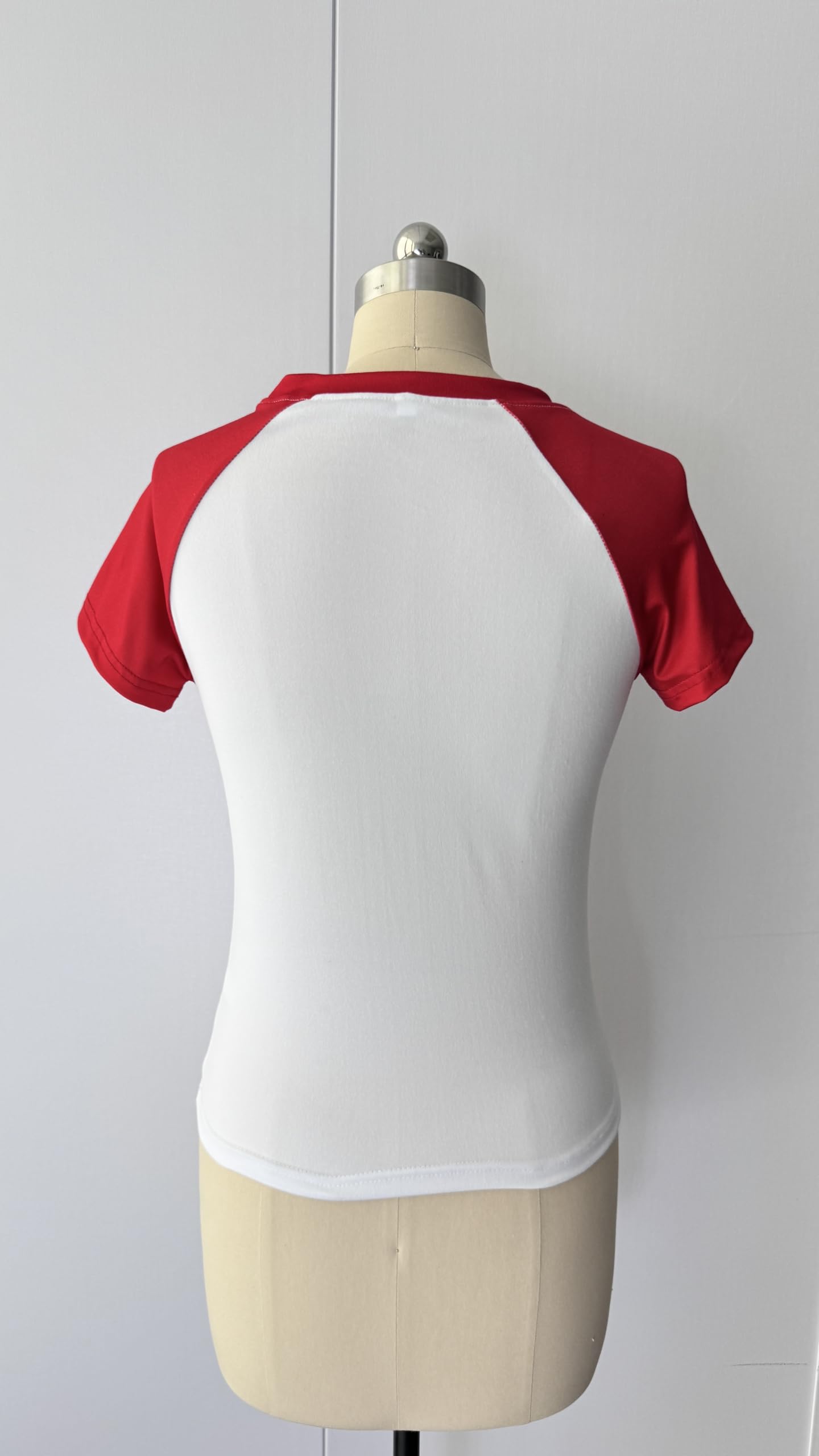 Y2K Baby Tees for Women Graphic Short Sleeve Crop Tops Slim Fit Jersey Vintage 2000s Streetwear