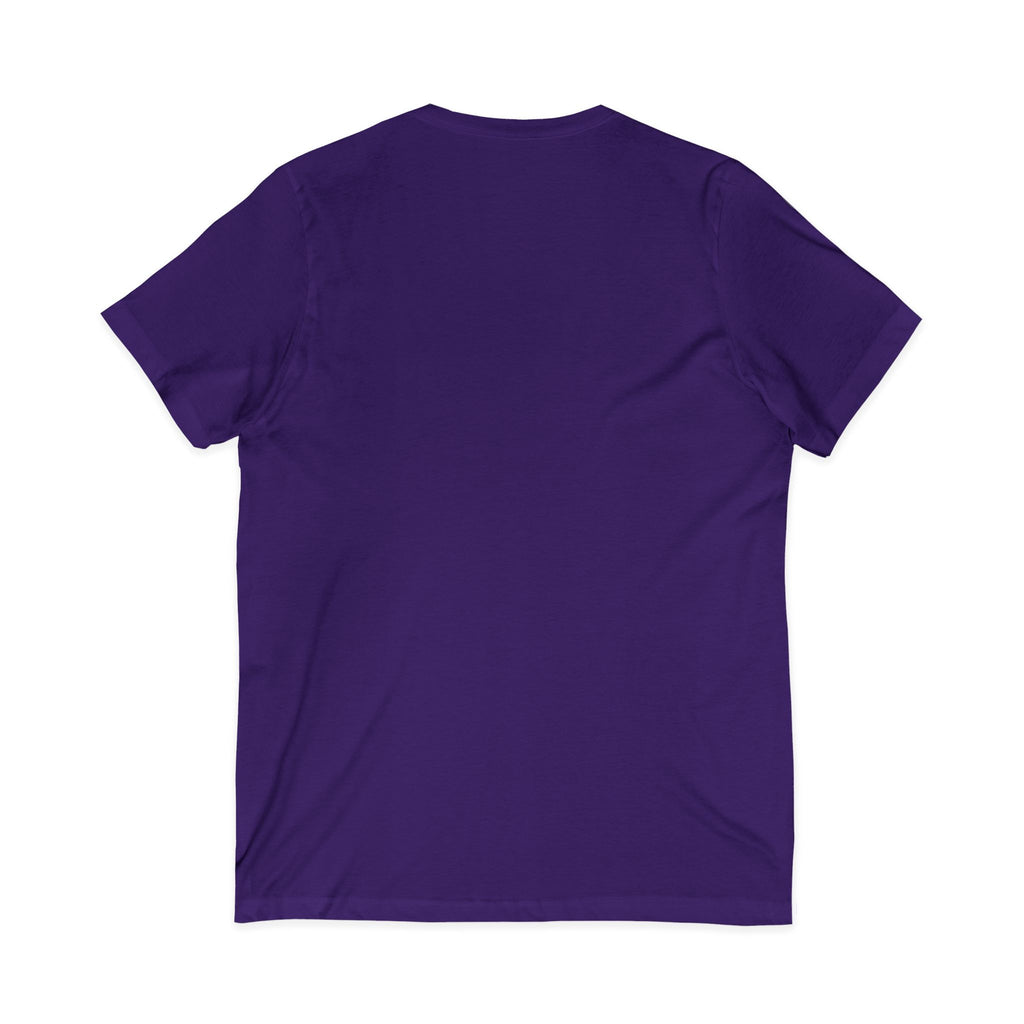 Who Tagging Me You Like? V-Neck Tee — Funny Social Media Graphic T-Shirt