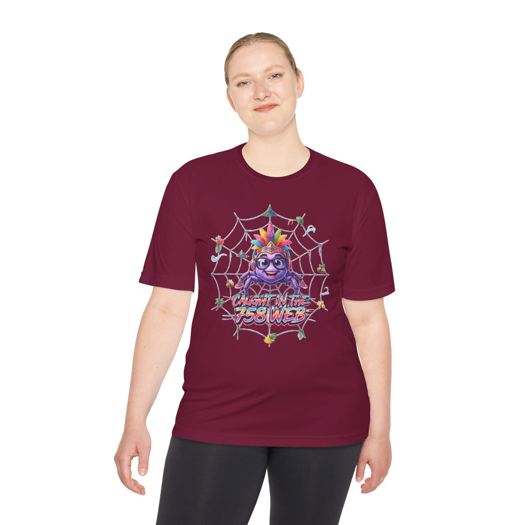 Spider Pride Tee — Colorful Rainbow Spider "Catch Me If You Can" Graphic Shirt