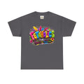T-Shirt — Colorful "Fetaholics" Graphic Tee (Festival, Party Vibe)