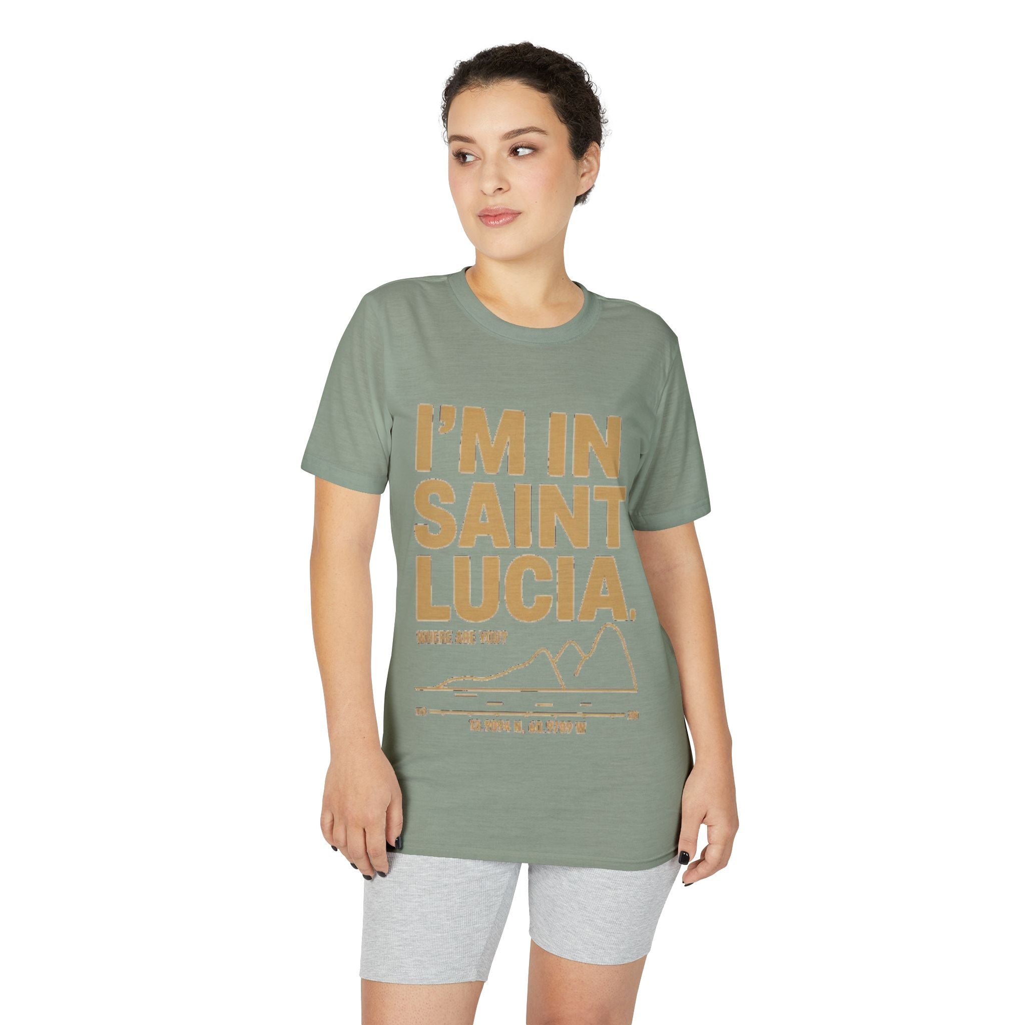 Saint Lucia T-Shirt "I'm In Saint Lucia" - Island Vacation Tee