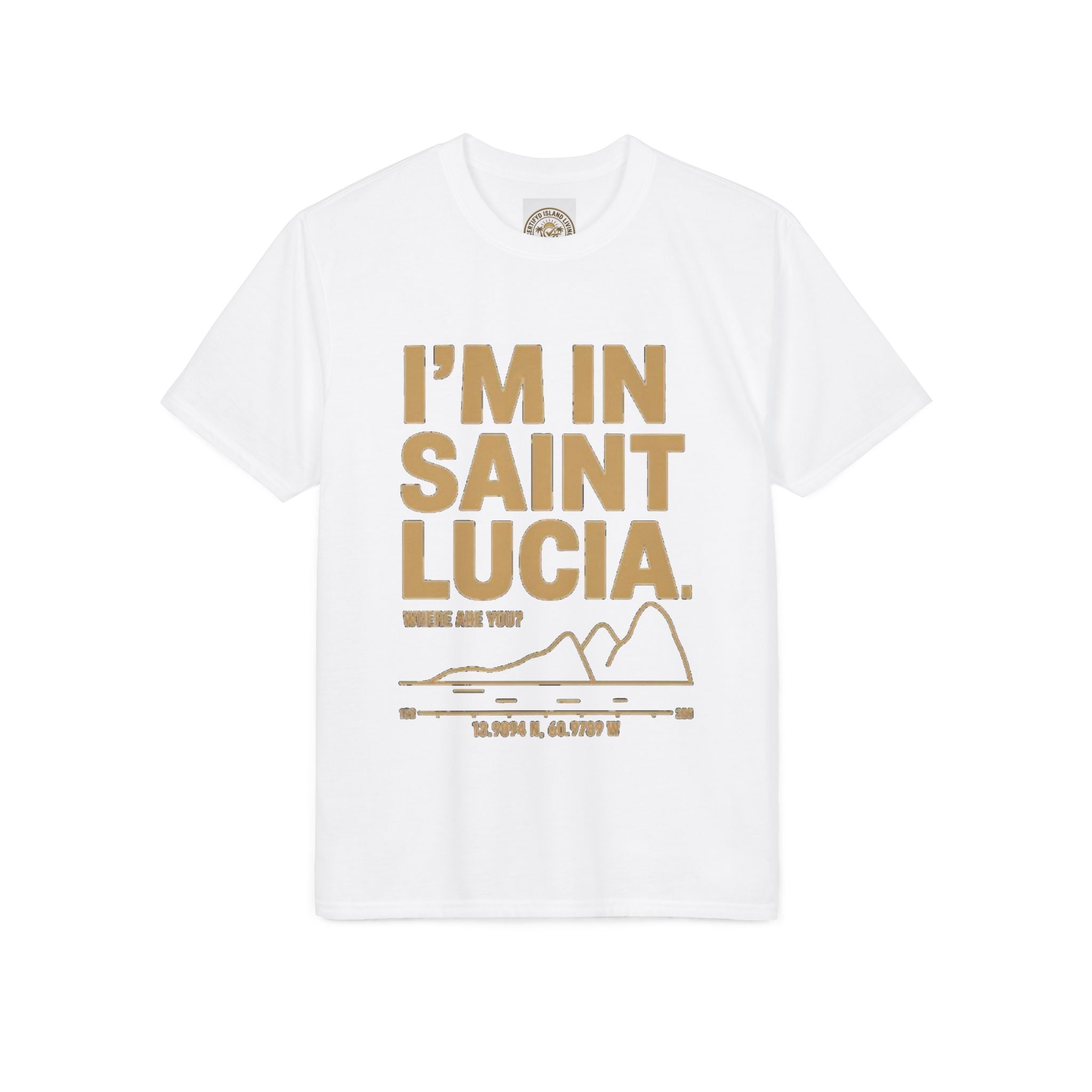 Saint Lucia T-Shirt "I'm In Saint Lucia" - Island Vacation Tee
