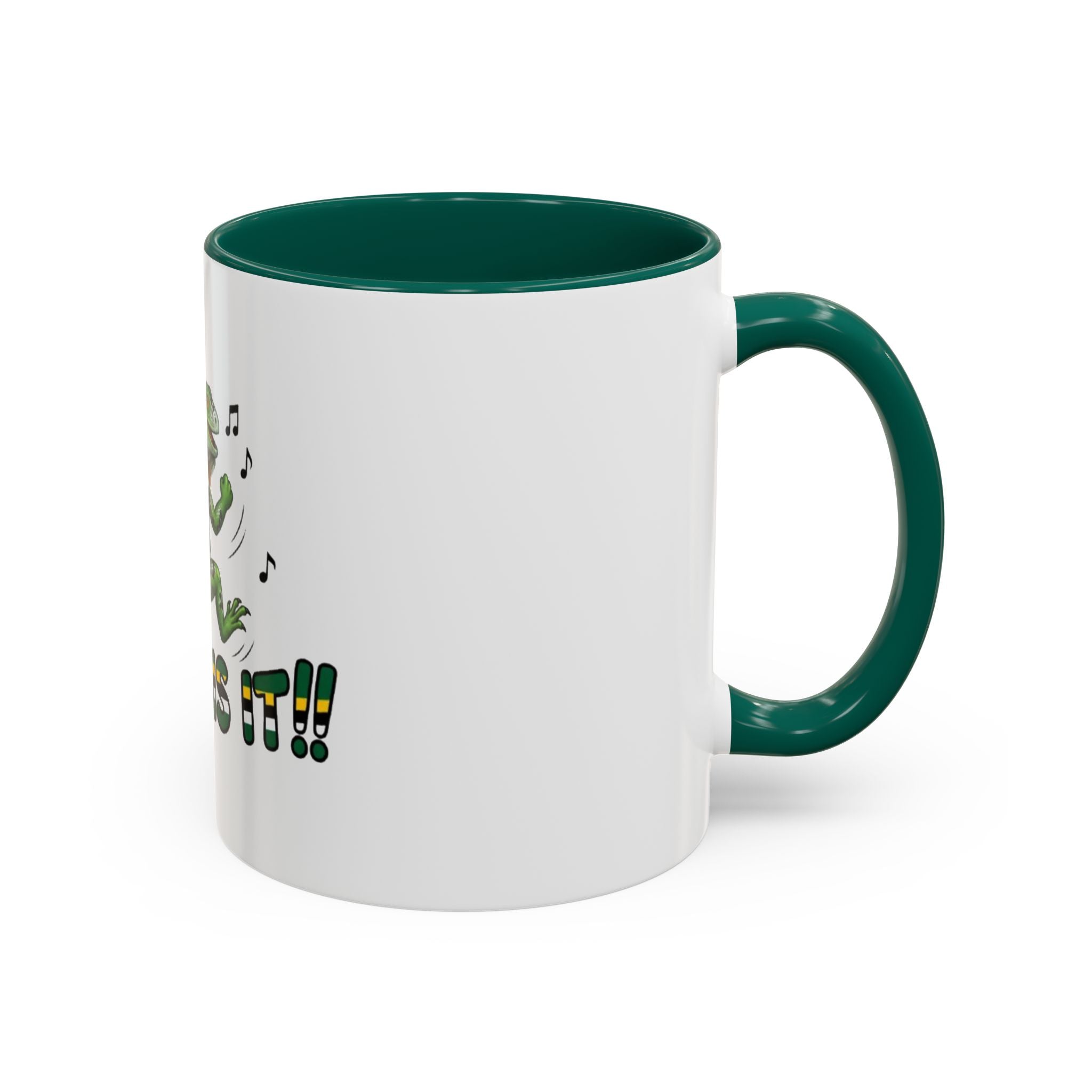 Iguana Dancing 'That Is It!!' Coffee Mug (11oz/15oz)