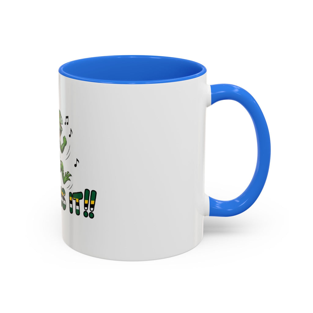 Iguana Dancing 'That Is It!!' Coffee Mug (11oz/15oz)
