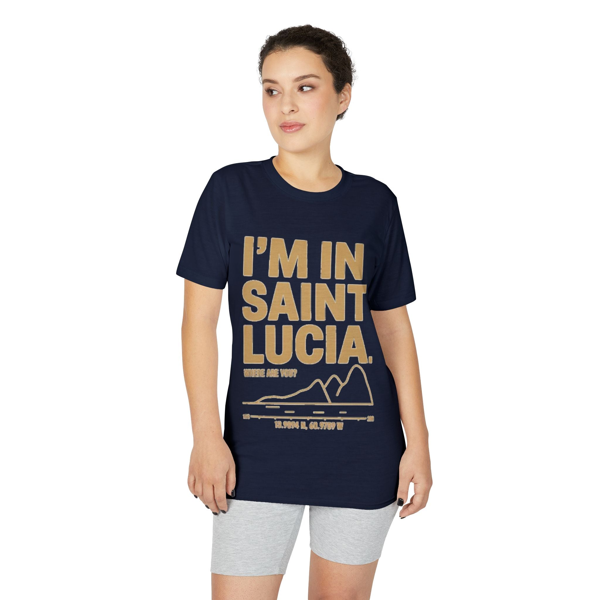 Saint Lucia T-Shirt "I'm In Saint Lucia" - Island Vacation Tee