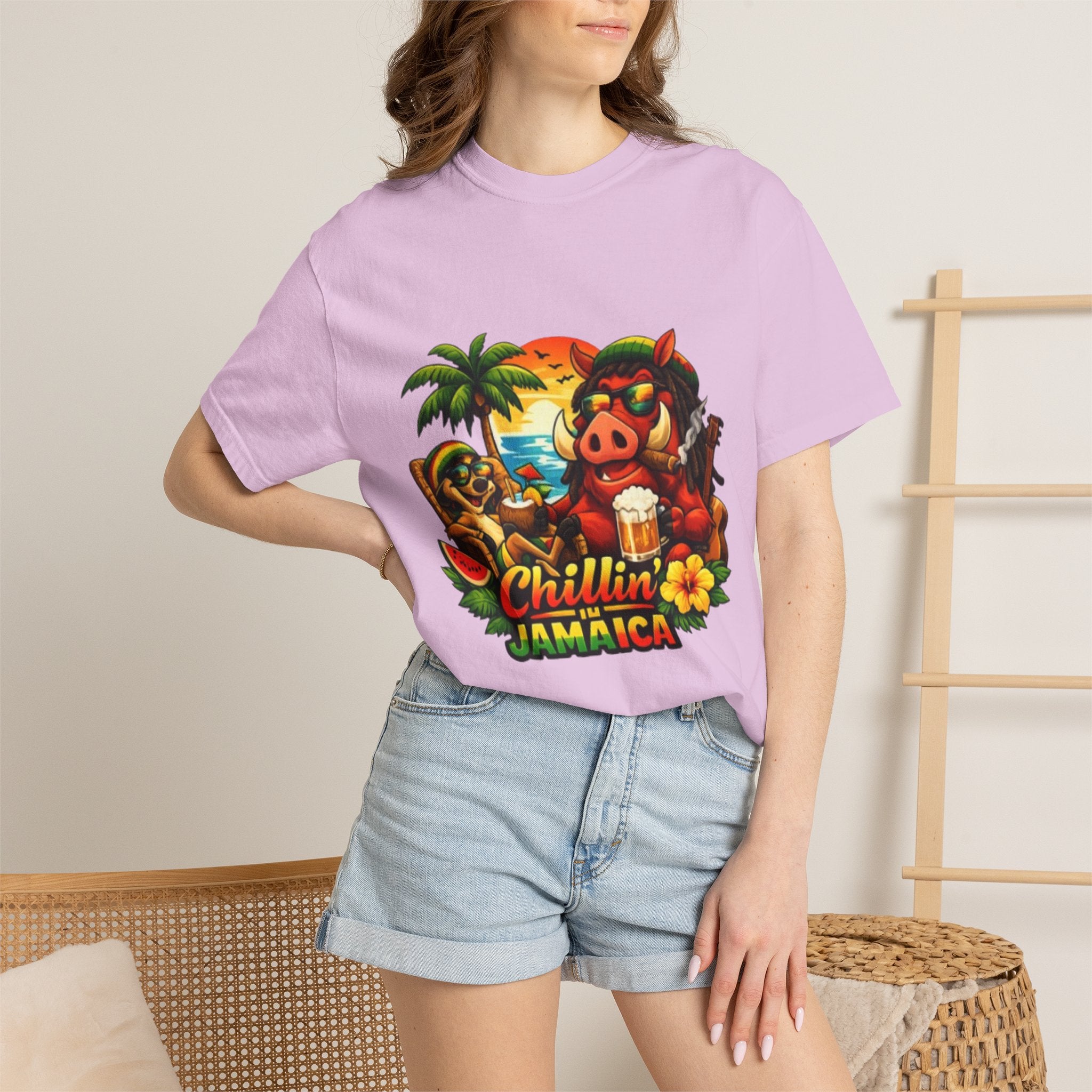 Chillin' Jamaica Graphic T-Shirt