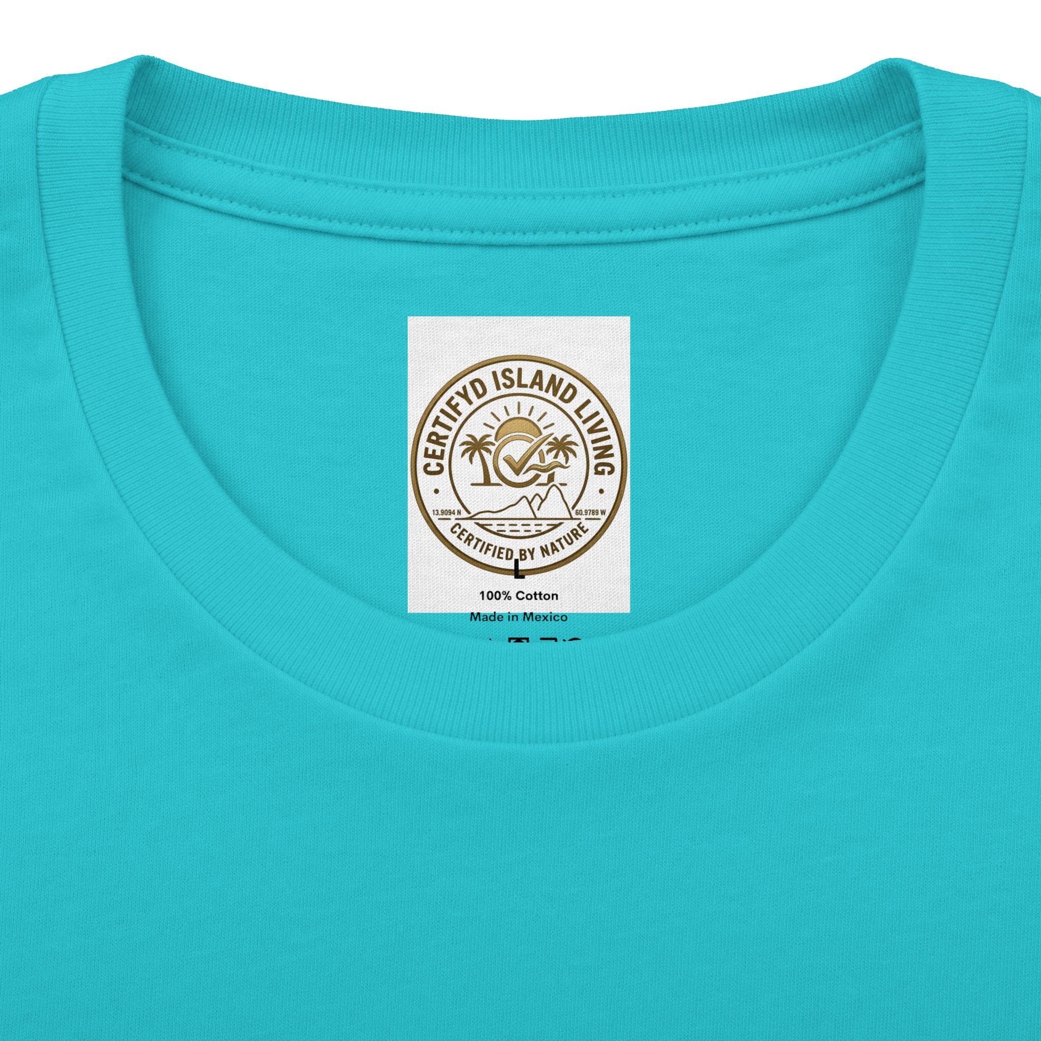 Island Gyal Tee — "It Hot Already" Tropical Bikini Graphic T-Shirt