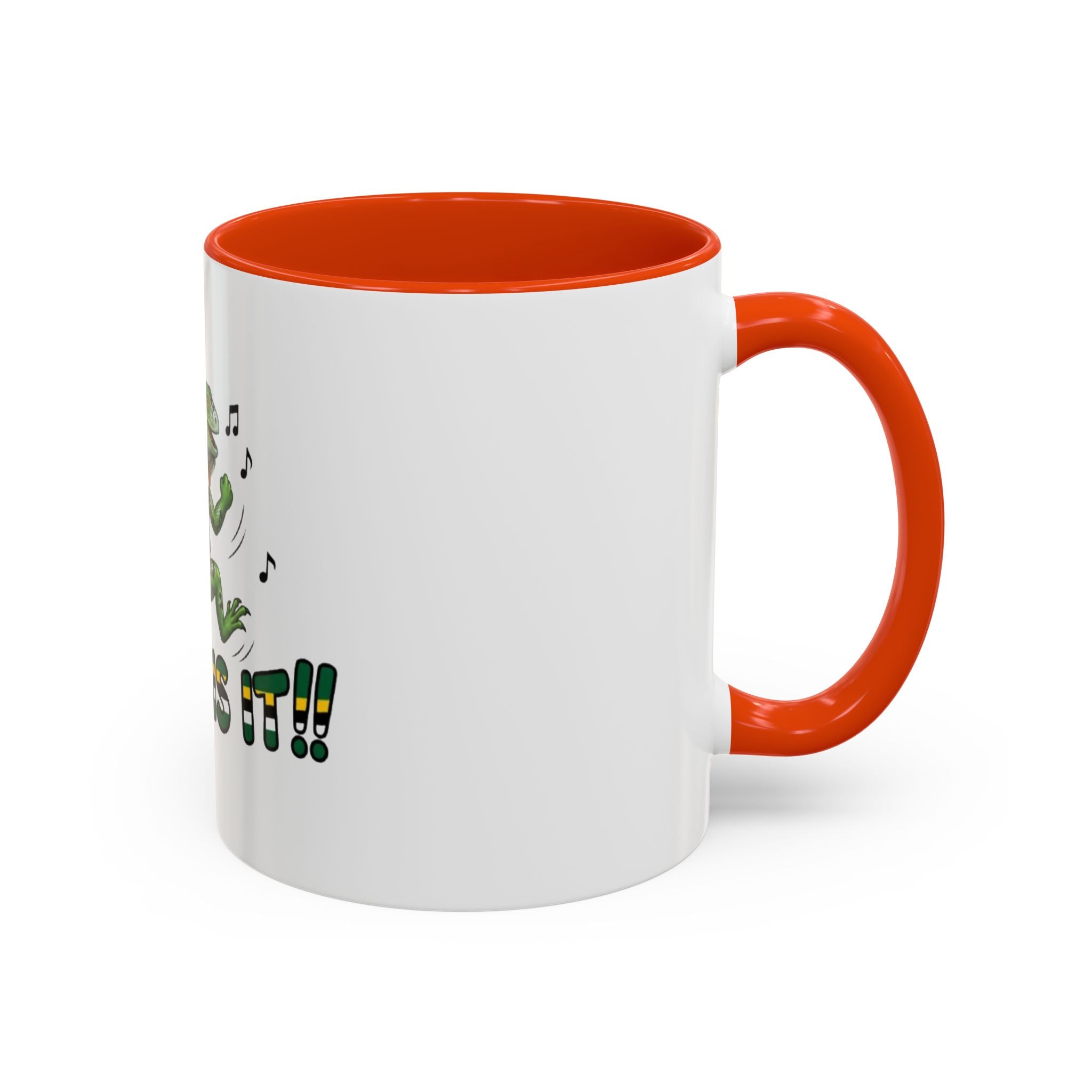 Iguana Dancing 'That Is It!!' Coffee Mug (11oz/15oz)