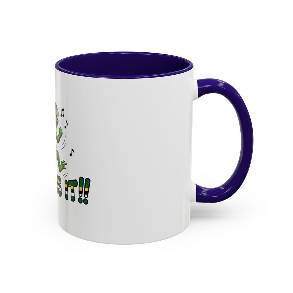 Iguana Dancing 'That Is It!!' Coffee Mug (11oz/15oz)