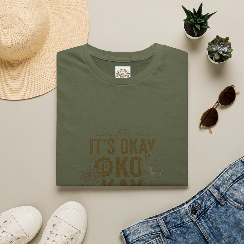 It’s Okay to Kokay T-Shirt — Positive Tropical Graphic Tee