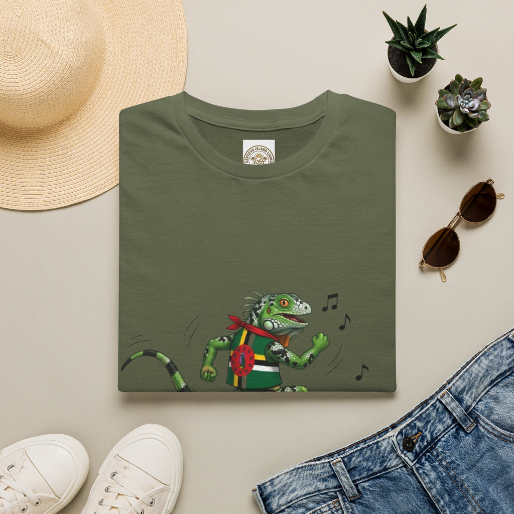 That Is It! Dancing Iguana Graphic T-Shirt — Funny Lizard Music Tee
