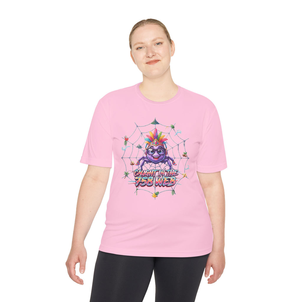 Spider Pride Tee — Colorful Rainbow Spider "Catch Me If You Can" Graphic Shirt
