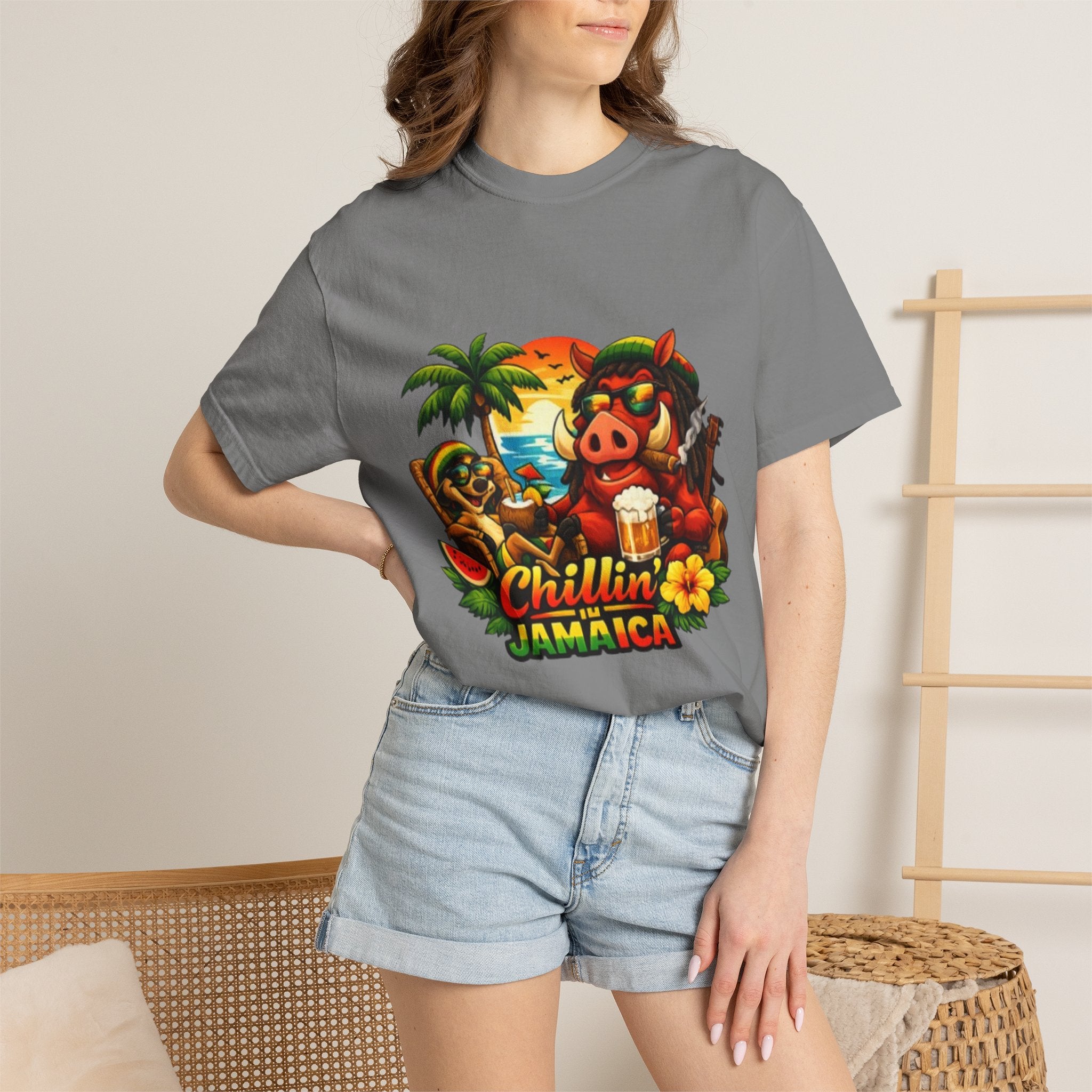 Chillin' Jamaica Graphic T-Shirt