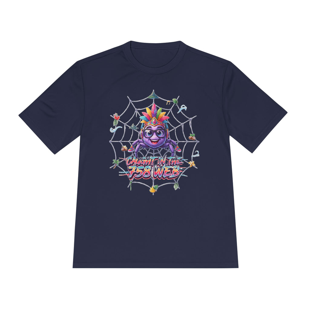 Spider Pride Tee — Colorful Rainbow Spider "Catch Me If You Can" Graphic Shirt