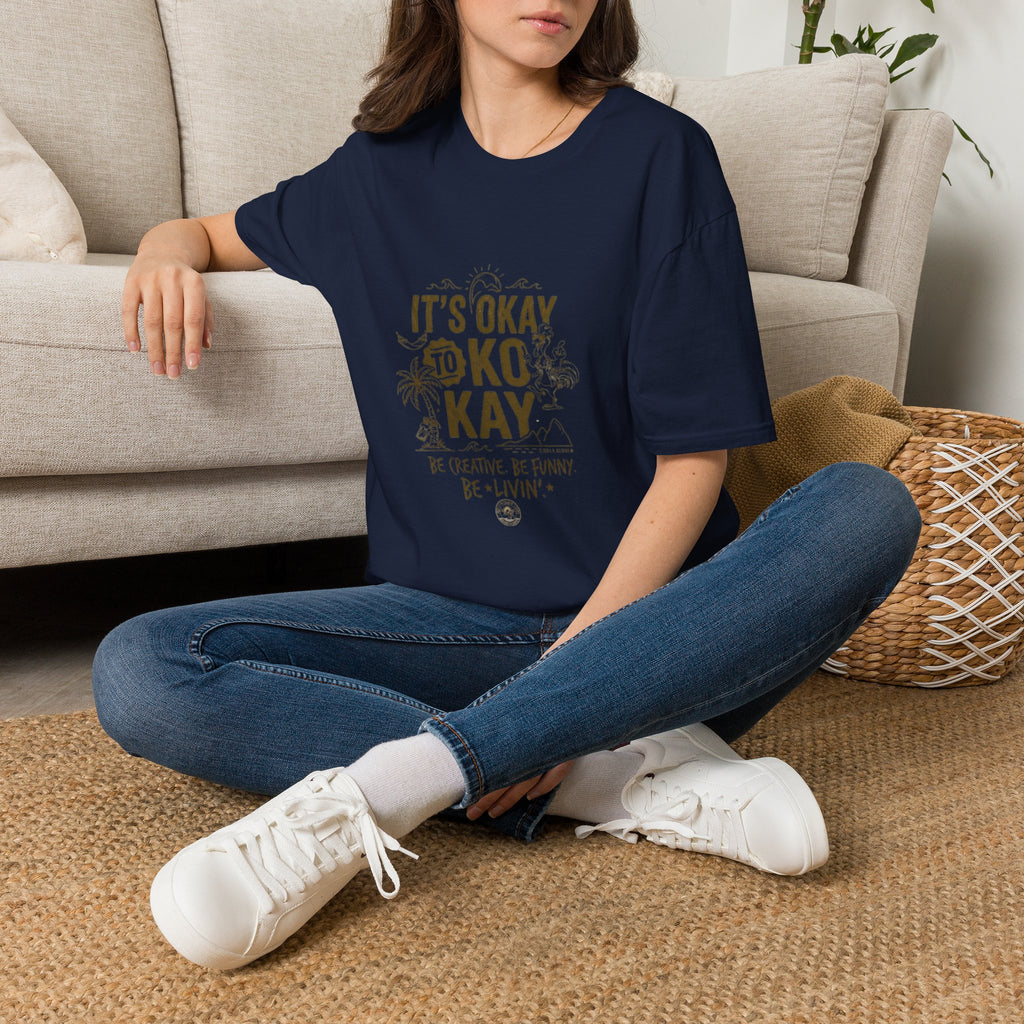 It’s Okay to Kokay T-Shirt — Positive Tropical Graphic Tee