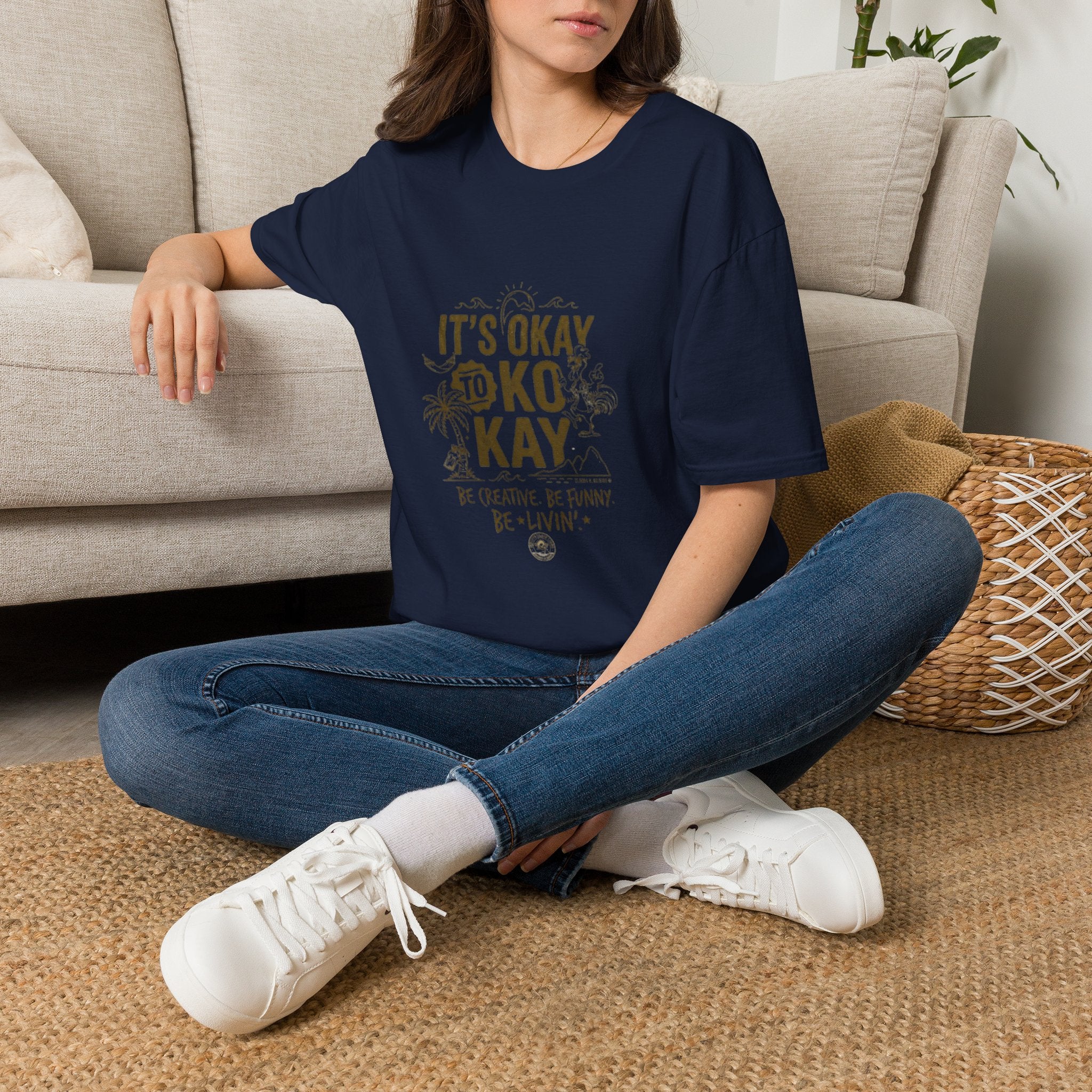 It’s Okay to Kokay T-Shirt — Positive Tropical Graphic Tee