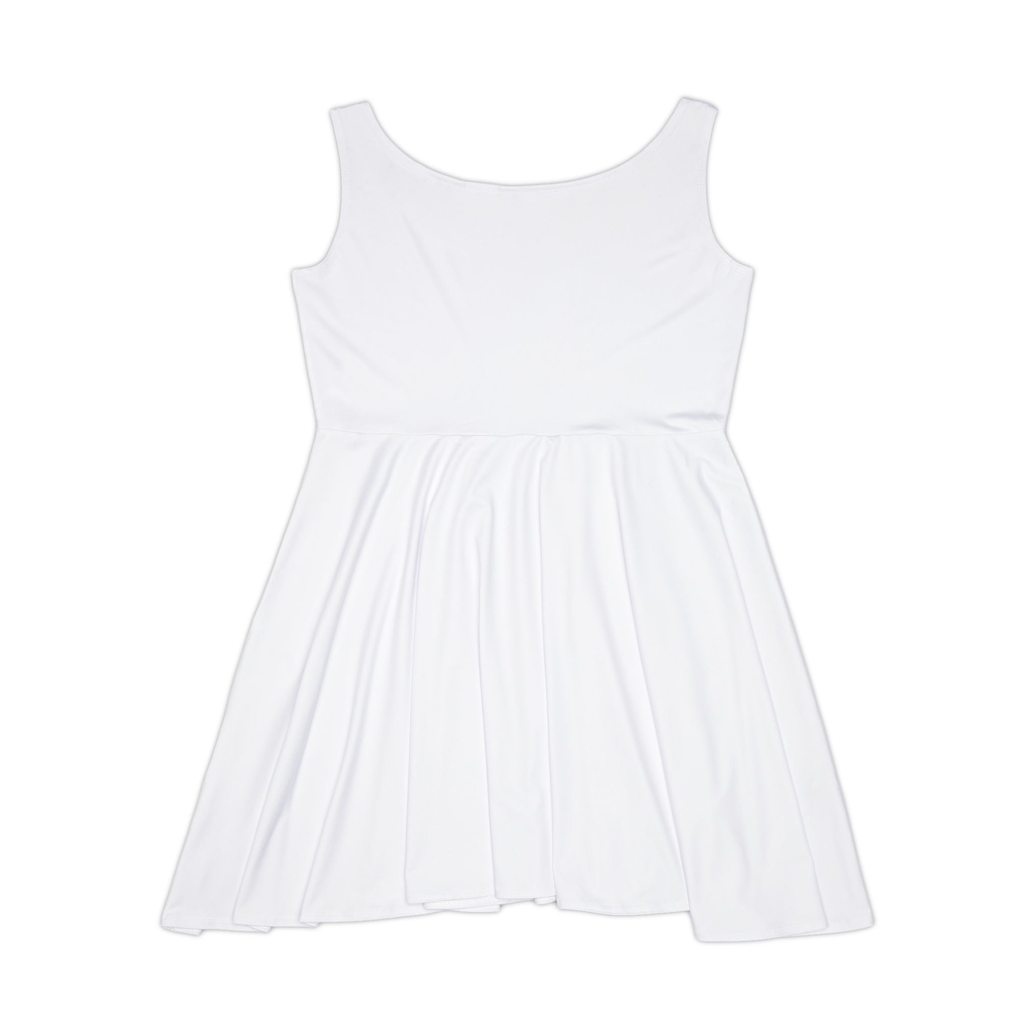 Baddie Floral Skater Dress — Tropical Graphic Women's Dress