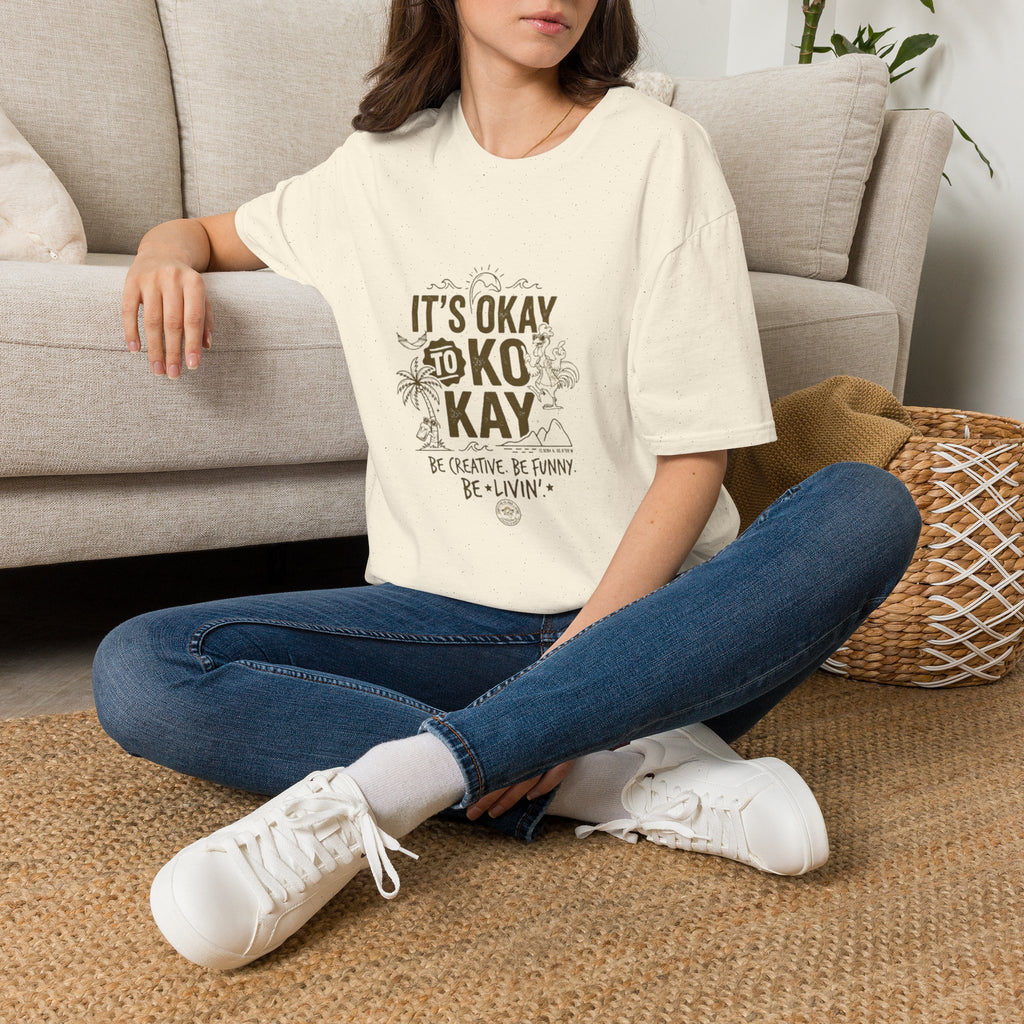 It’s Okay to Kokay T-Shirt — Positive Tropical Graphic Tee