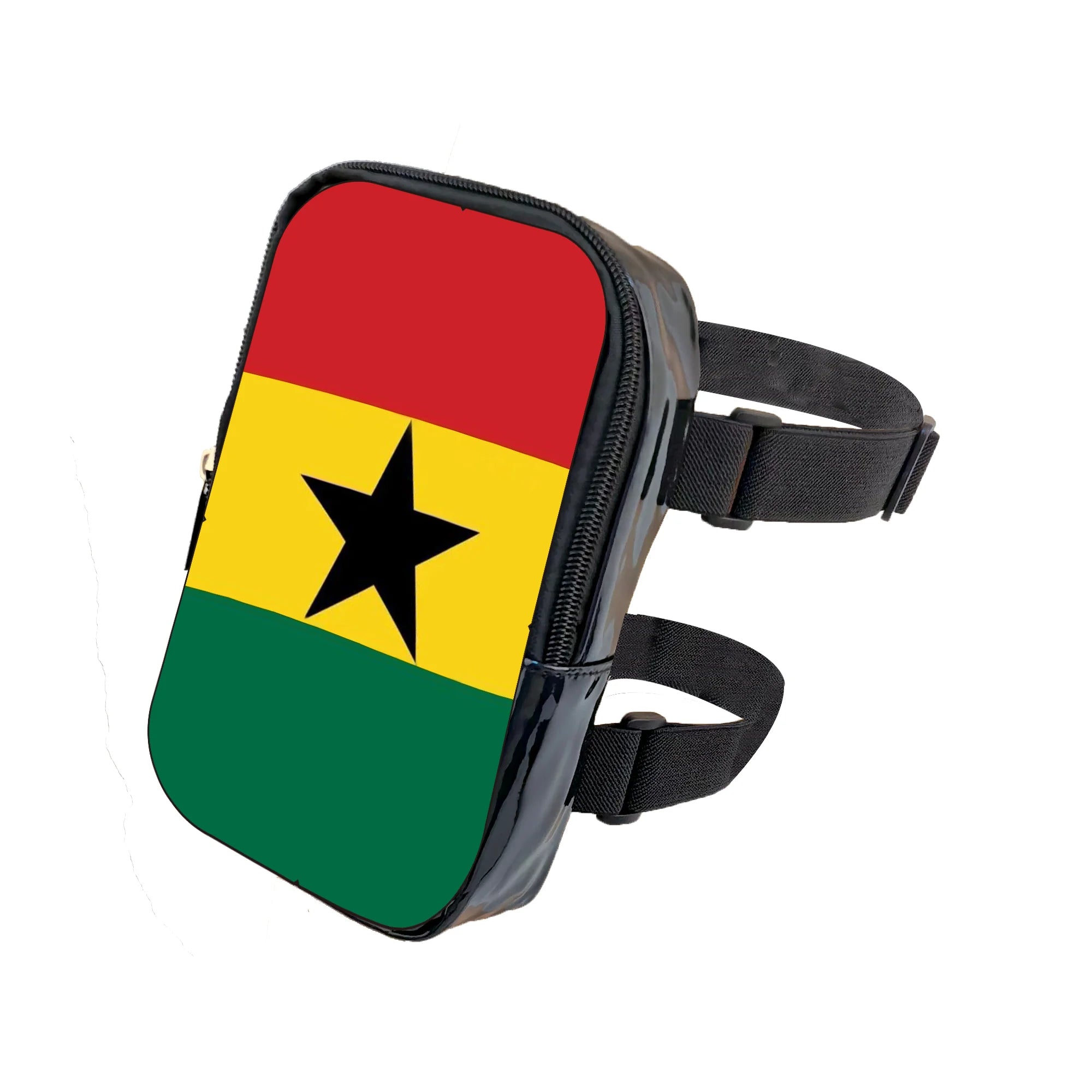 2025 Carnival Leg Bag With Countries Flags Thigh Bag for Women Adjustables Straps PU Waist Pouch Leg Bag for Carnival