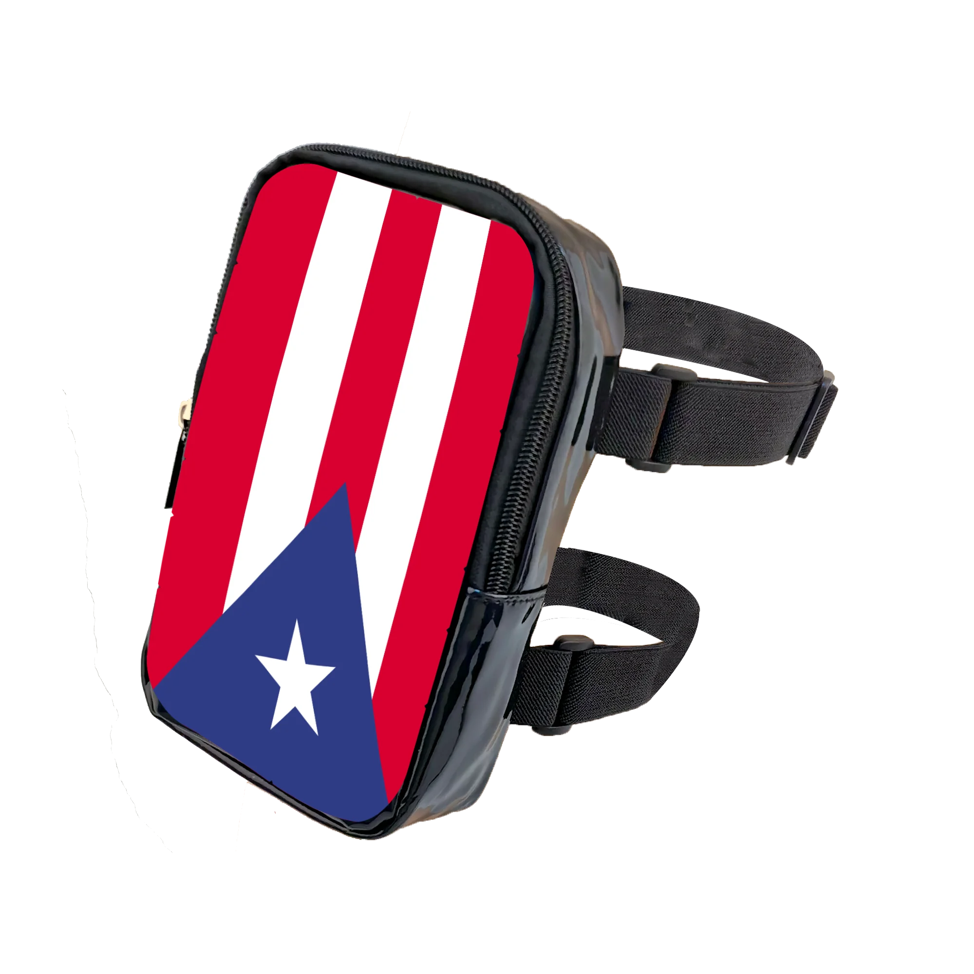 2025 Carnival Leg Bag With Countries Flags Thigh Bag for Women Adjustables Straps PU Waist Pouch Leg Bag for Carnival
