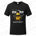 Pew Pew Madafakas Men's Funny Graphic Tee – Trendy Oversized Summer Top