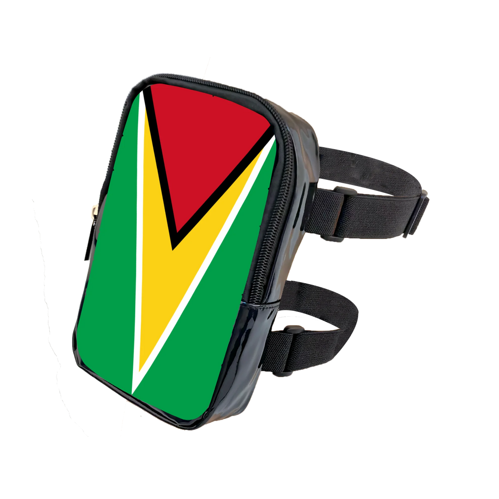 Carnival Flag Leg Bag | Women's Adjustable PU Thigh Waist Pouch