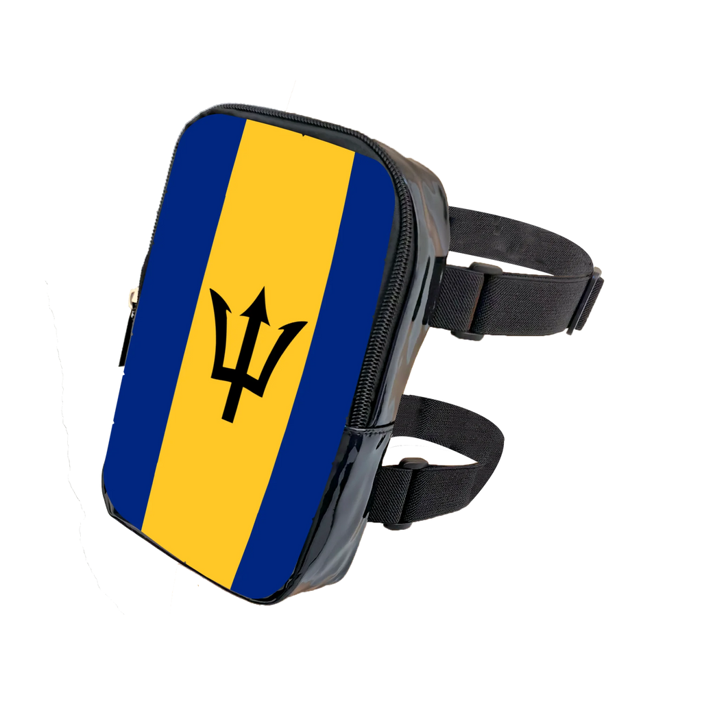 Carnival Flag Leg Bag | Women's Adjustable PU Thigh Waist Pouch