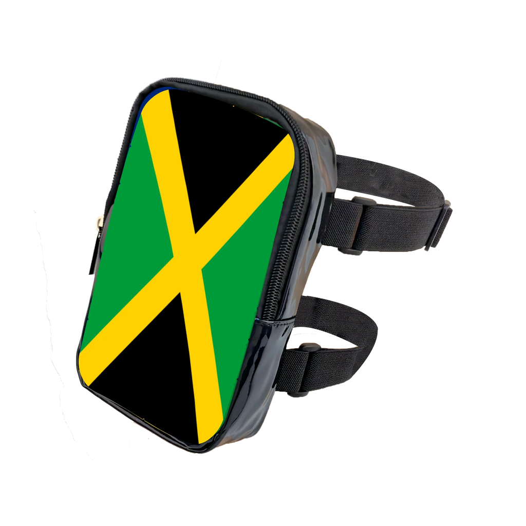 Carnival Flag Leg Bag | Women's Adjustable PU Thigh Waist Pouch