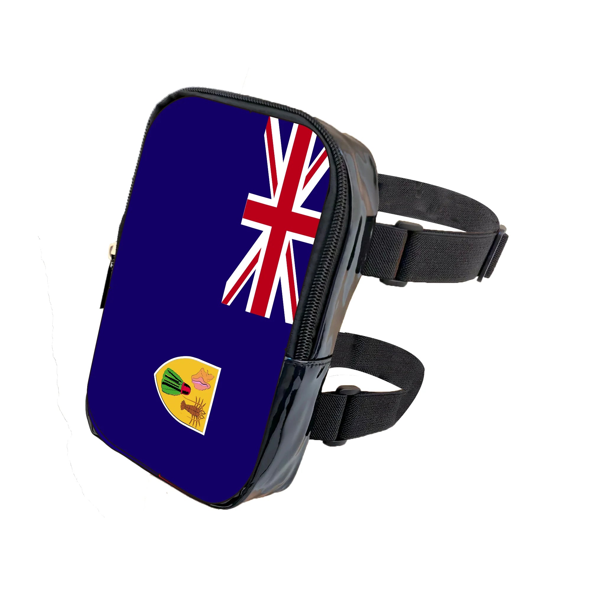 2025 Carnival Leg Bag With Countries Flags Thigh Bag for Women Adjustables Straps PU Waist Pouch Leg Bag for Carnival