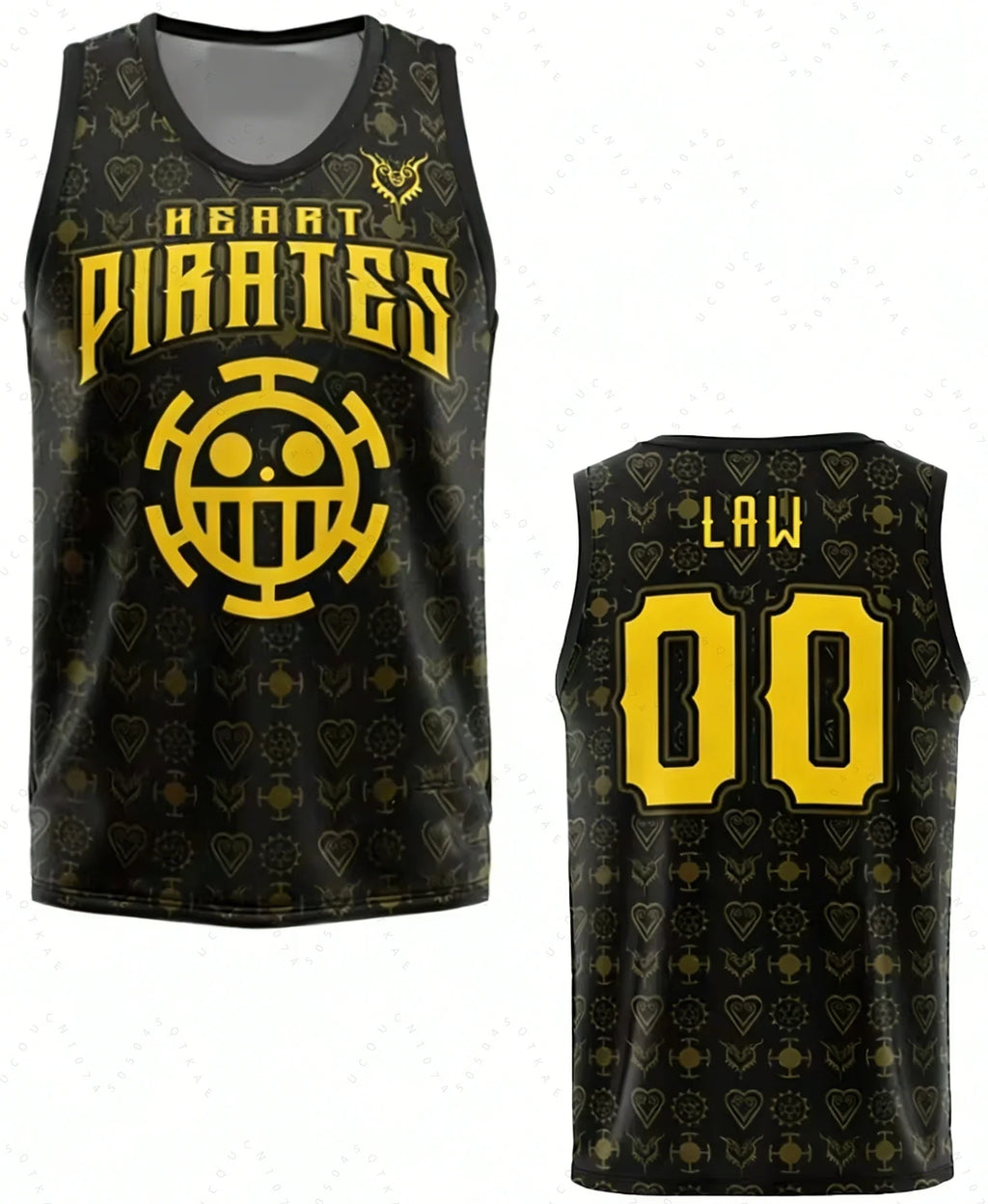 Island Vibe 3D Print Sleeveless Vest | Unisex Oversized Tank Top