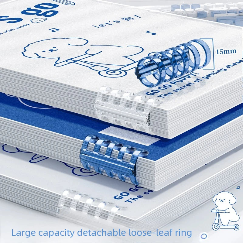 The Non-uncomfortable Loose-leaf Notebook B5 A Horizontal Line Notebook with Detachable Loose-leaf Pages A5