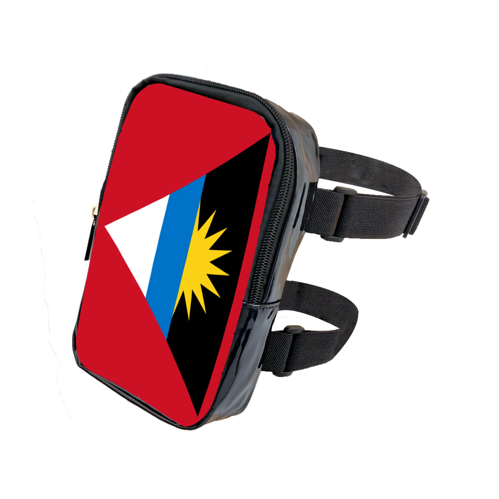 Carnival Flag Leg Bag | Women's Adjustable PU Thigh Waist Pouch