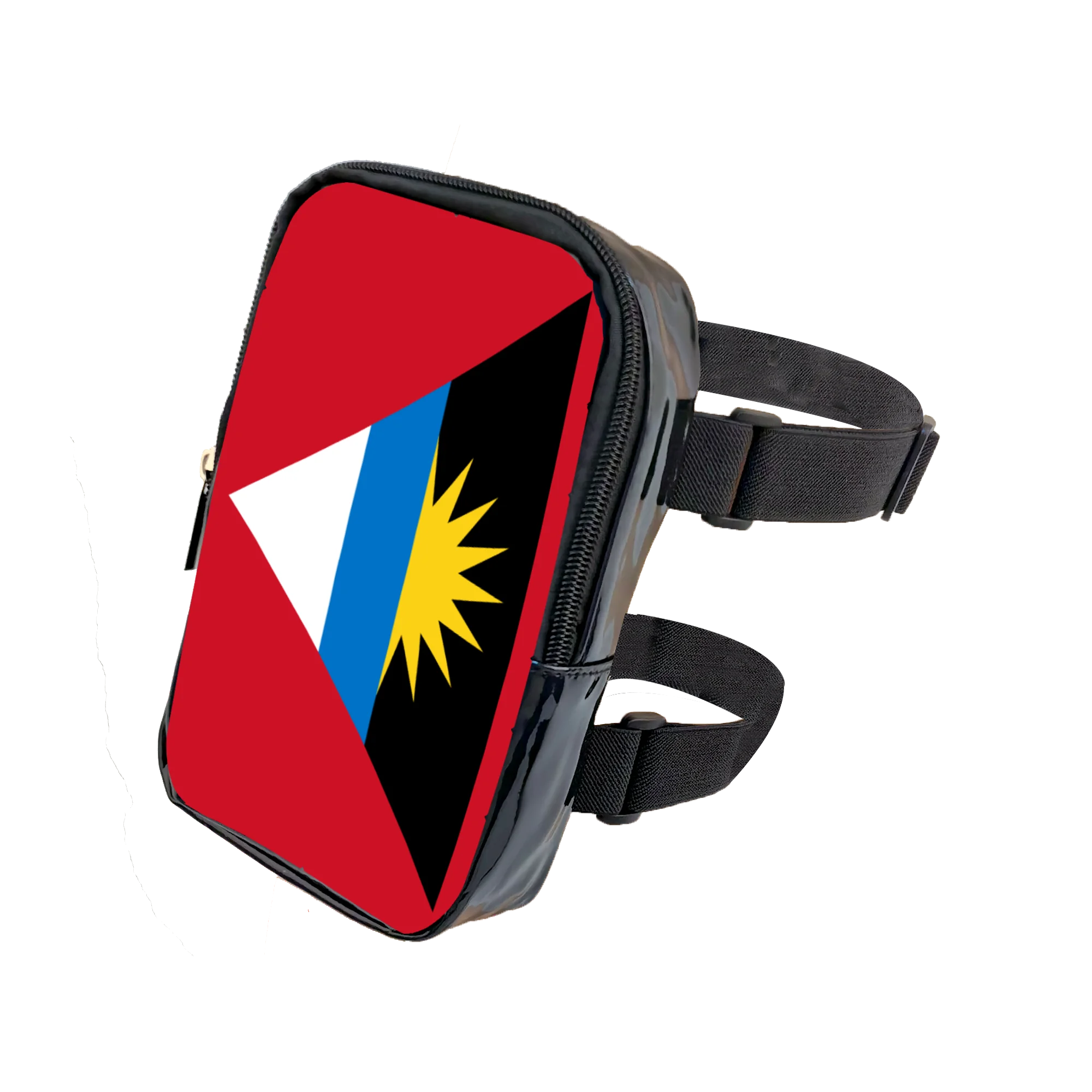 2025 Carnival Leg Bag With Countries Flags Thigh Bag for Women Adjustables Straps PU Waist Pouch Leg Bag for Carnival