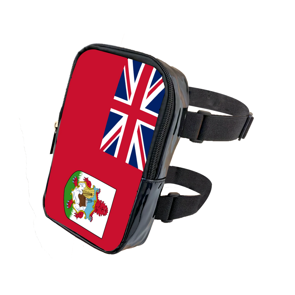 Carnival Flag Leg Bag | Women's Adjustable PU Thigh Waist Pouch