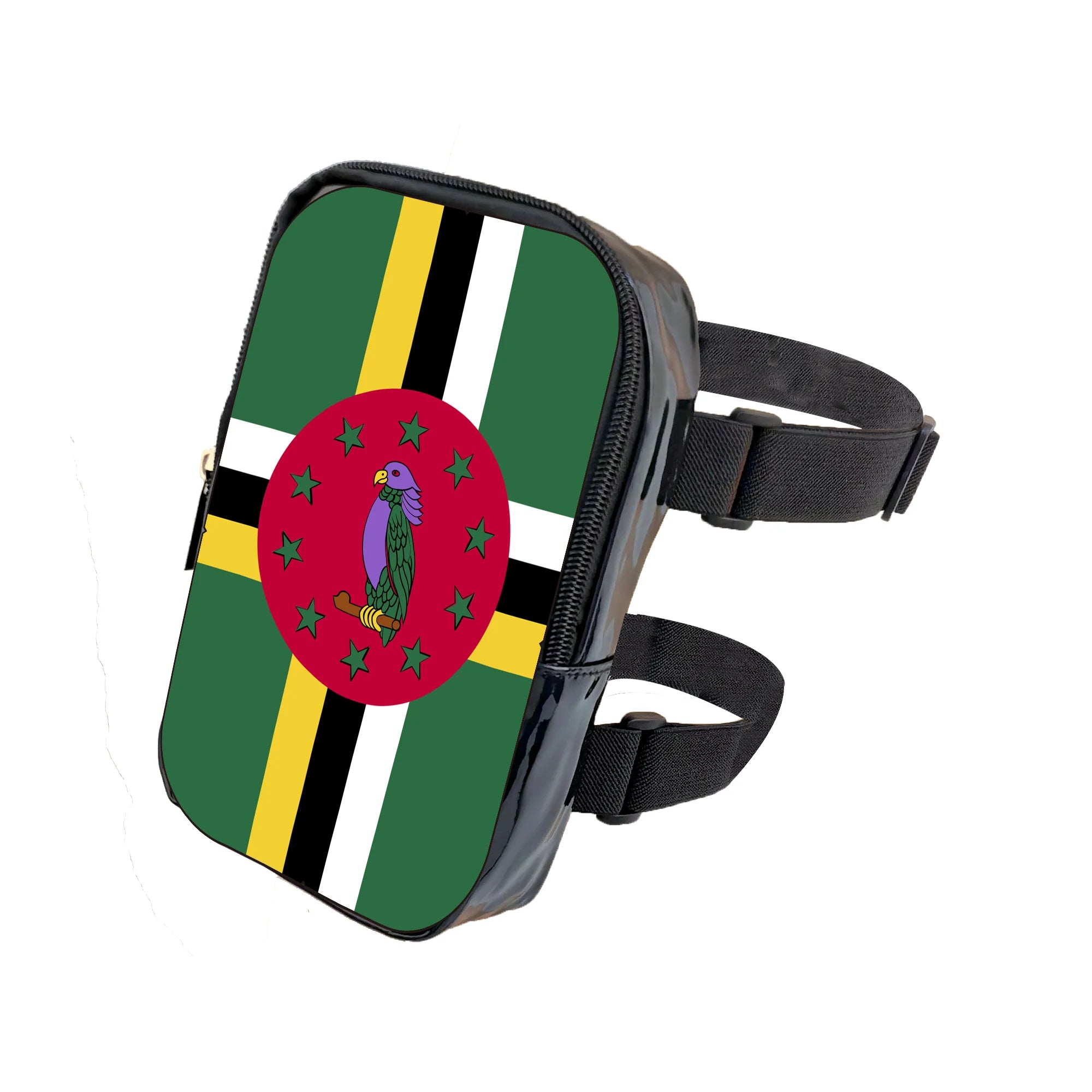 2025 Carnival Leg Bag With Countries Flags Thigh Bag for Women Adjustables Straps PU Waist Pouch Leg Bag for Carnival