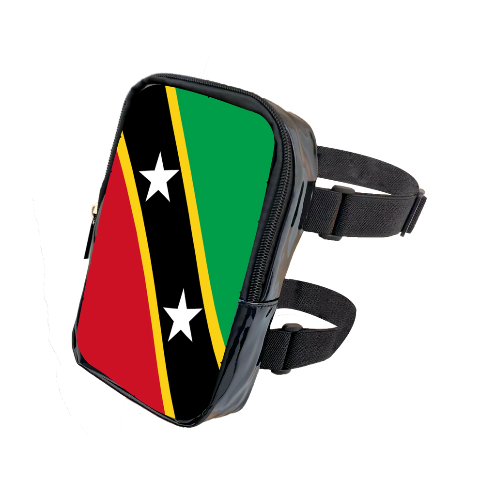 Carnival Flag Leg Bag | Women's Adjustable PU Thigh Waist Pouch