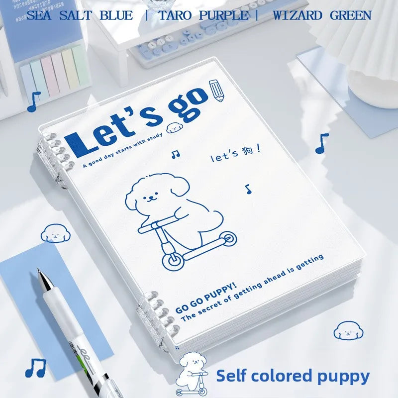 The Non-uncomfortable Loose-leaf Notebook B5 A Horizontal Line Notebook with Detachable Loose-leaf Pages A5