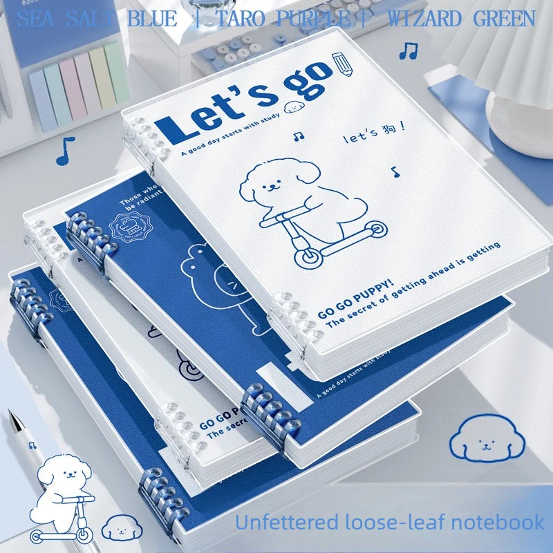 The Non-uncomfortable Loose-leaf Notebook B5 A Horizontal Line Notebook with Detachable Loose-leaf Pages A5