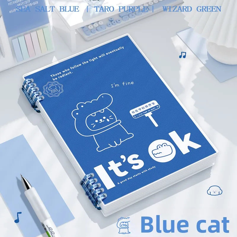The Non-uncomfortable Loose-leaf Notebook B5 A Horizontal Line Notebook with Detachable Loose-leaf Pages A5